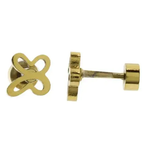 [322074] BR MARIPOSA CALADA DORADA, ACERO