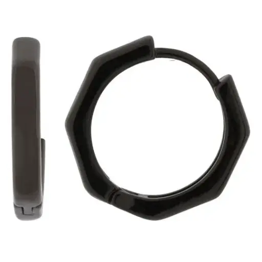 [326026] HUG OCTAGONO NEGRO, ACERO