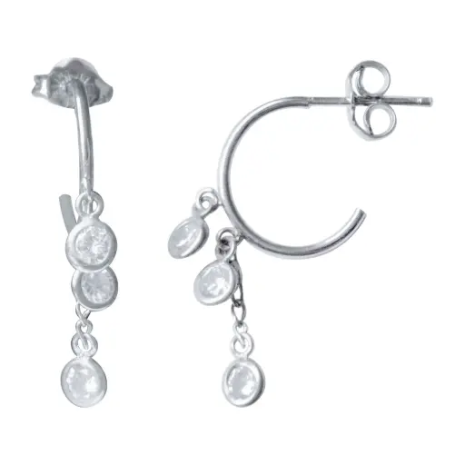 [221028] ARR CON ZIRCONIAS COLGANTES