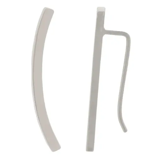 [222167] LAMDA LINEA LISA, PLATA .925