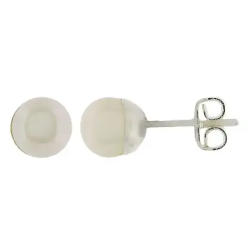 [222384] AR PERLAS 6 MM, PLATA .925