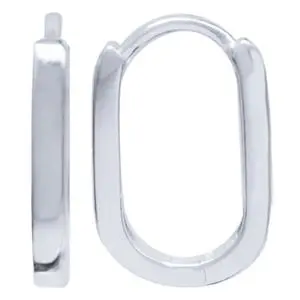 [222401] ARR OVALO LISO, PLATA RODIZADA