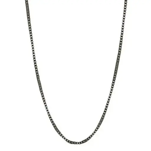 [382025] CADENA VENECIANA, ACERO NEGRO