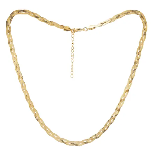 [382034] CAD TRENZADA, ACERO DORADO