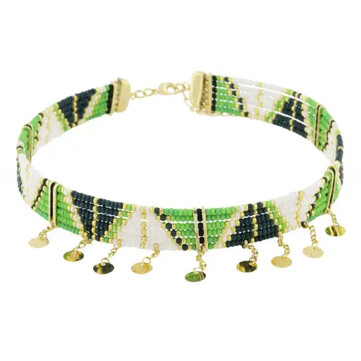 [531006] GARG CHAQUIRAS COMBINACIÓN VERDE