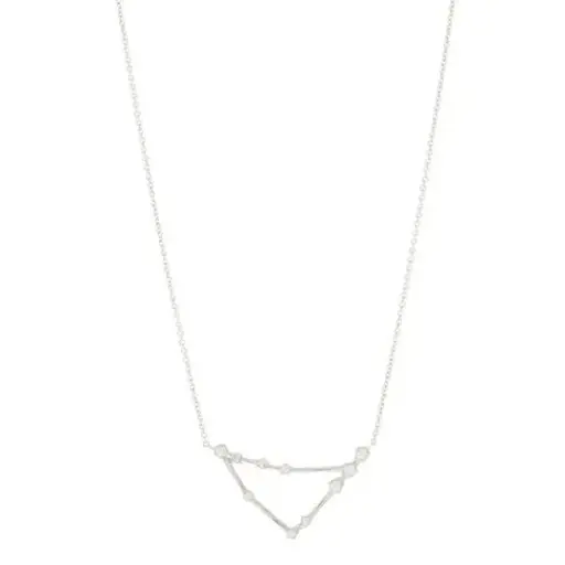 [231024] CONSTELACIÓN CAPRICORNIO,  PLATA CON ZIRCONIAS