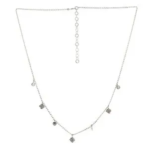 [231033] GARGANTILLA ESTRELLA LISA MINI, PLATA RODIZADA