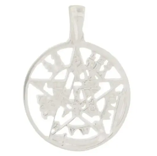 [236013] TETRAGRAMATON 1.8 cm, PLATA .925