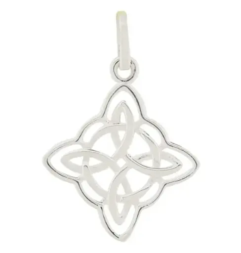 [236014] NUDO DE BRUJA CON MARCO, PLATA .925