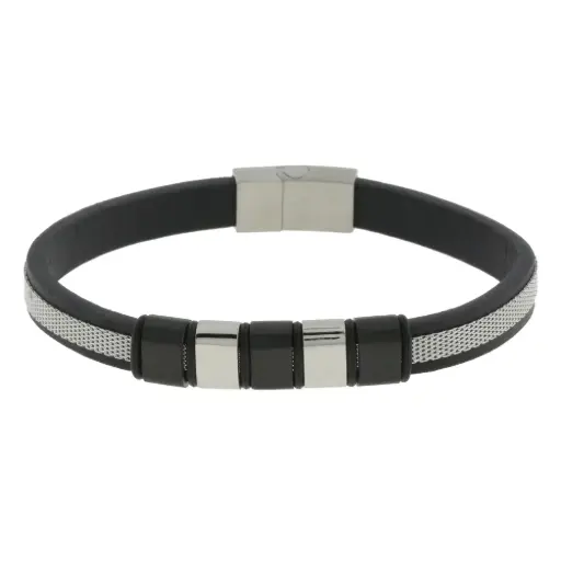 [352231] PULS CAUCHO Y ACERO TRES ESLABONES, ACERO