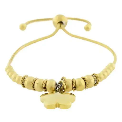 [352276] PULS FLOR BOLITAS, ACERO DORADO