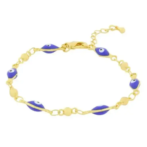 [357014] PULS CADENA CON OJOS AZULES