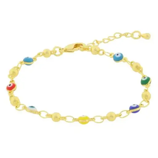 [357015] PULS CADENA CON OJOS COLORES