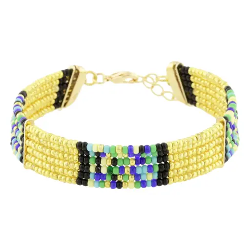 [541036] PULS CHAQUIRAS DORADAS Y AZULES