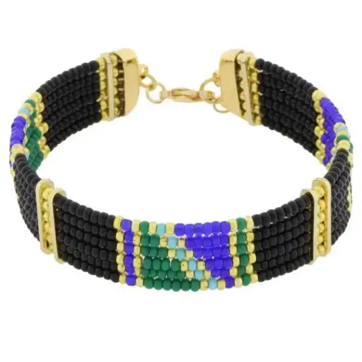 [541041] PULS CHAQUIRAS TRIANGULOS VERDES Y AZULES