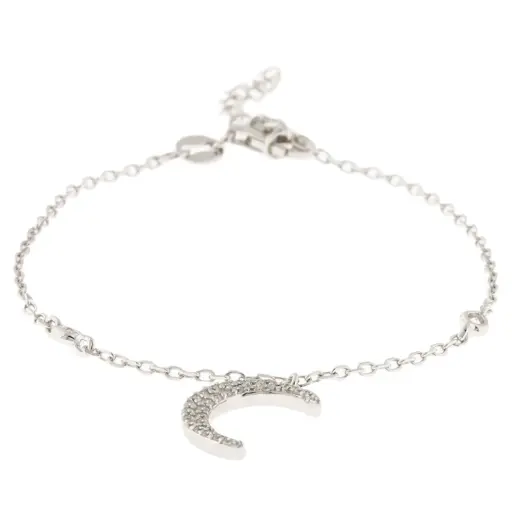 [242055] PULS LUNA PLATINADA, PLATA RODIZADA