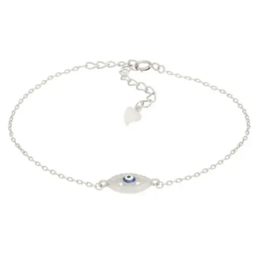 [242064] PUL. BOLITAS OJO TURCO, PLATA RODIZADA