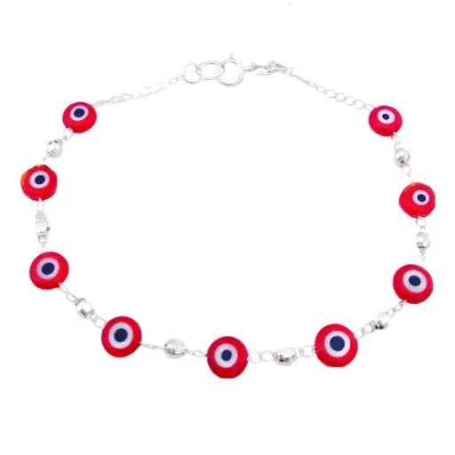 [242076] PULS OJITOS ROJOS, PLATA 925