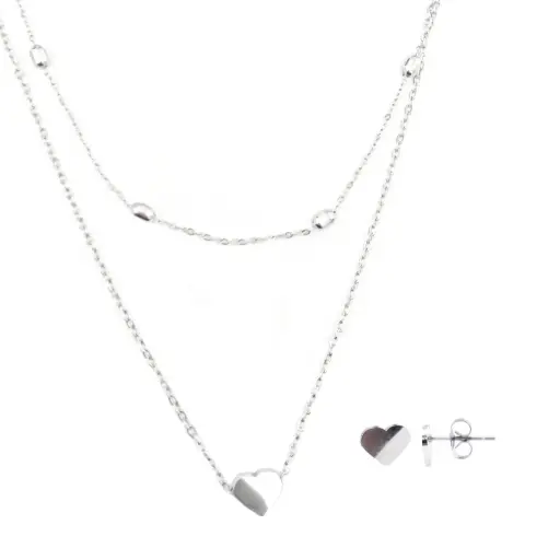 [373012] SET CORAZONES MINI, ACERO