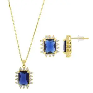 [460003] SET RECTANGULOS AZUL, CHAPA